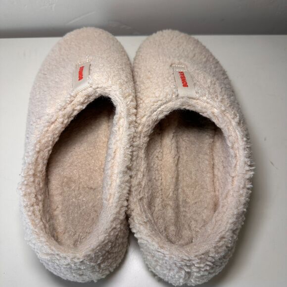 Bombas Women's Sunday Sherpa Slippers Size 9 Cream Sherpa Fluffy Clog - Picture 7 of 7